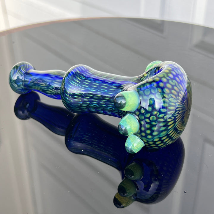 Snakeskin Spoon Large 2 Glass Pipe Firekist Glass   