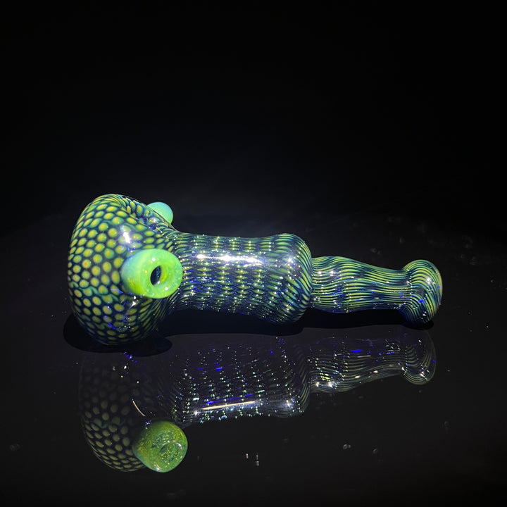 Snakeskin Spoon Large 2 Glass Pipe Firekist Glass   