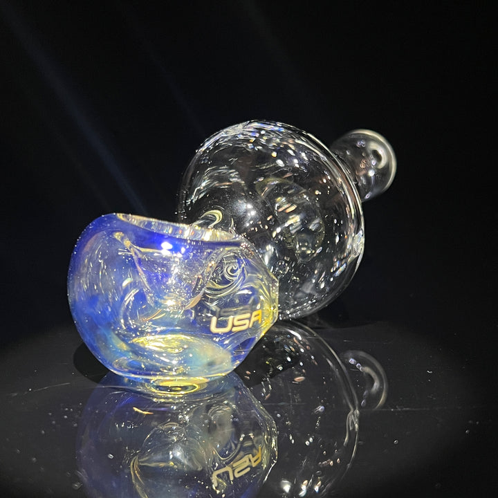 Mini Classic Helix Fume Glass Pipe American Helix   