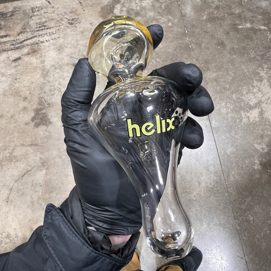 OG Classic Helix Fume 3 Glass Pipe American Helix   