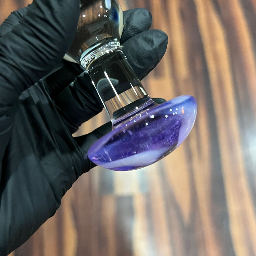 Purple Base Plug Accessory Port Townsend Glassworks   