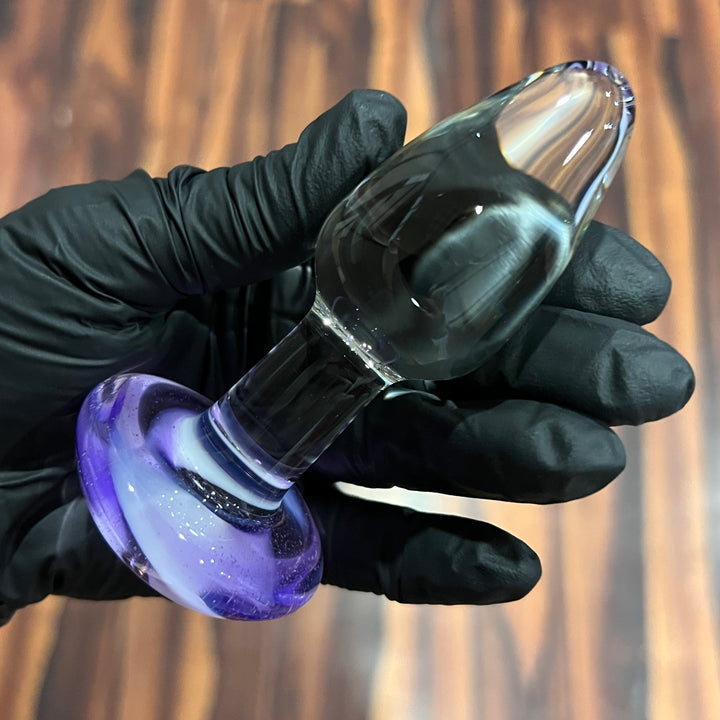Purple Base Plug Accessory Port Townsend Glassworks   