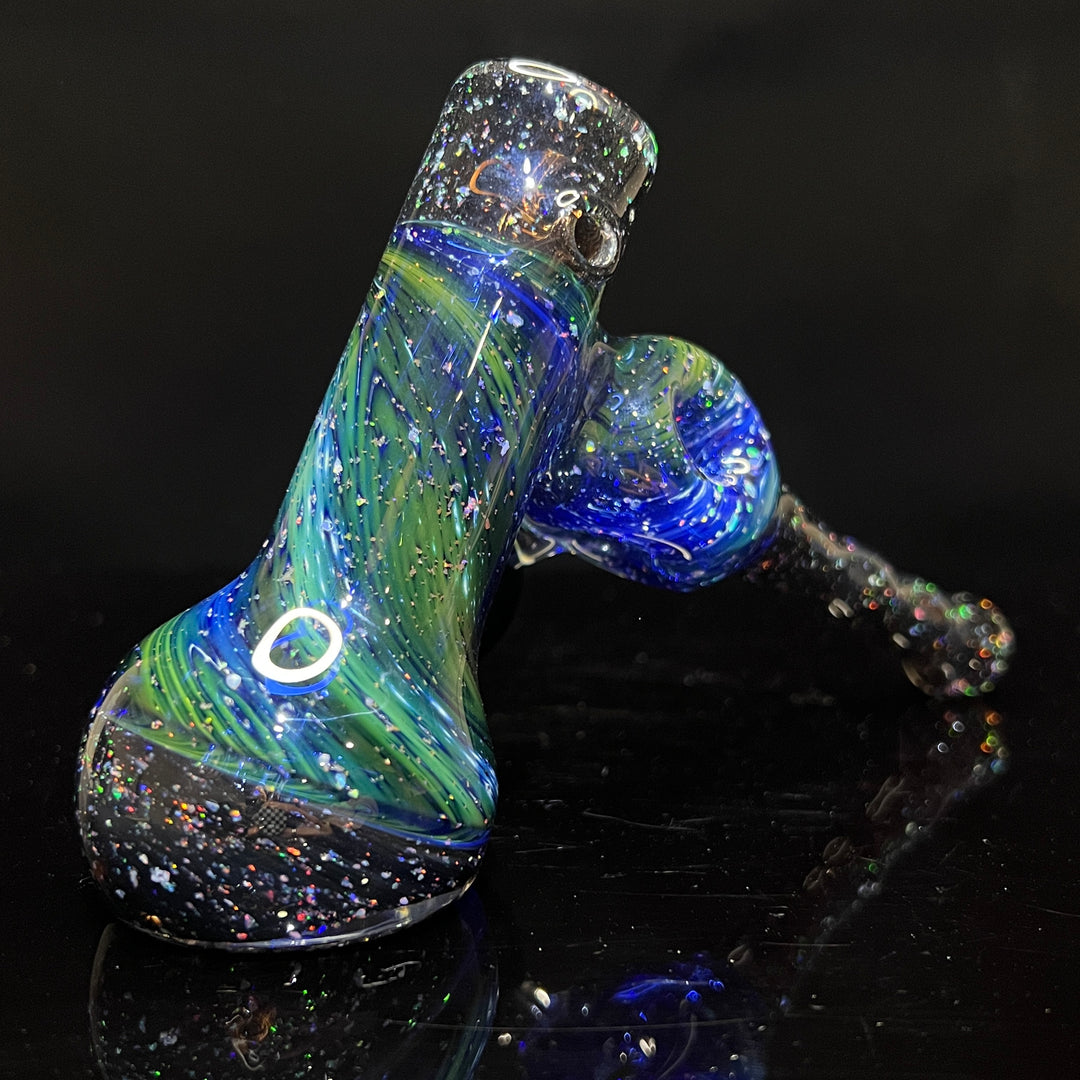 Triple Opal Spacetech Bubbler Water Pipe Boro Lyon   