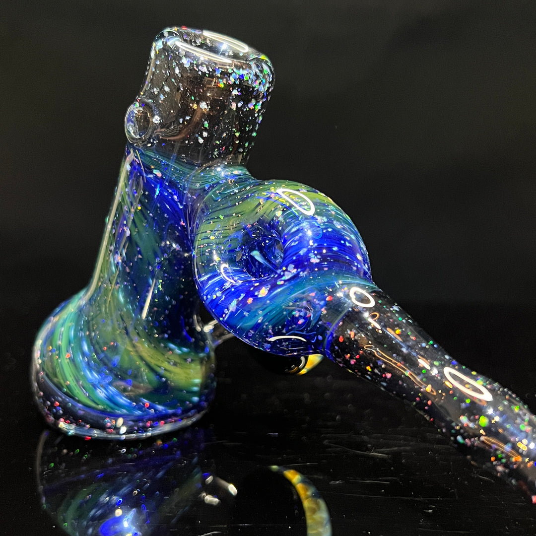 Triple Opal Spacetech Bubbler Water Pipe Boro Lyon   