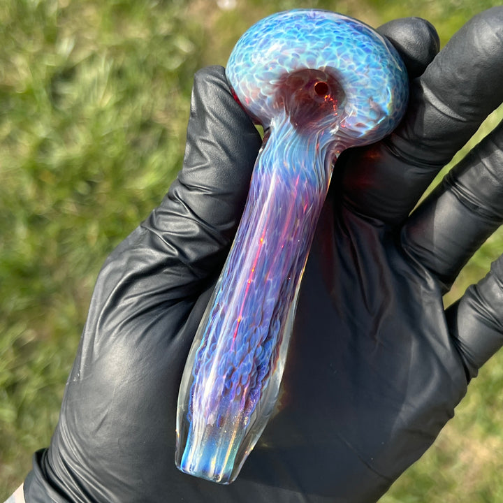 Purple Nebula Glass Pipe 4 Glass Pipe Tako Glass   