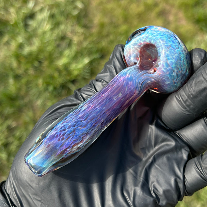 Purple Nebula Glass Pipe 4 Glass Pipe Tako Glass   