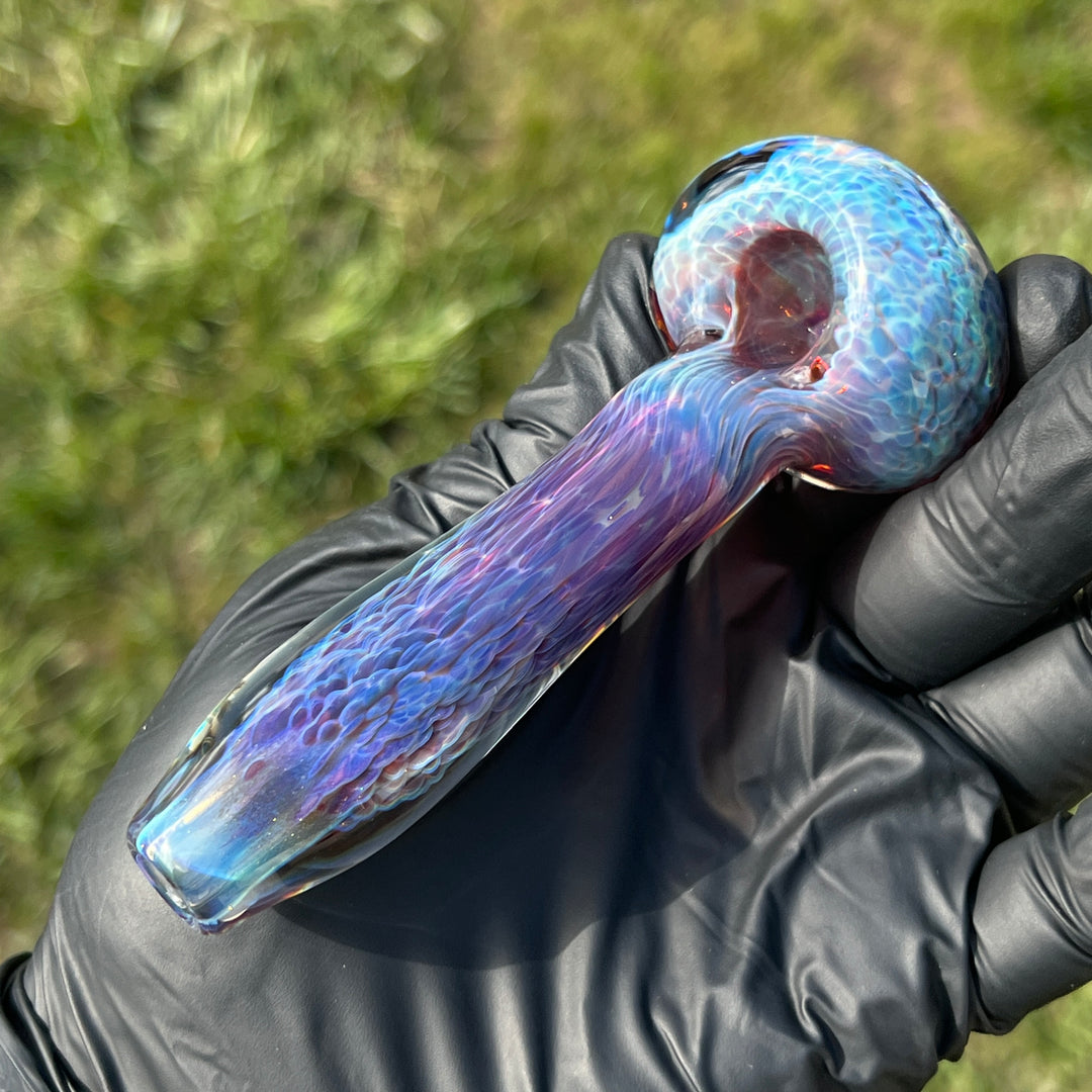 Purple Nebula Glass Pipe 4 Glass Pipe Tako Glass   