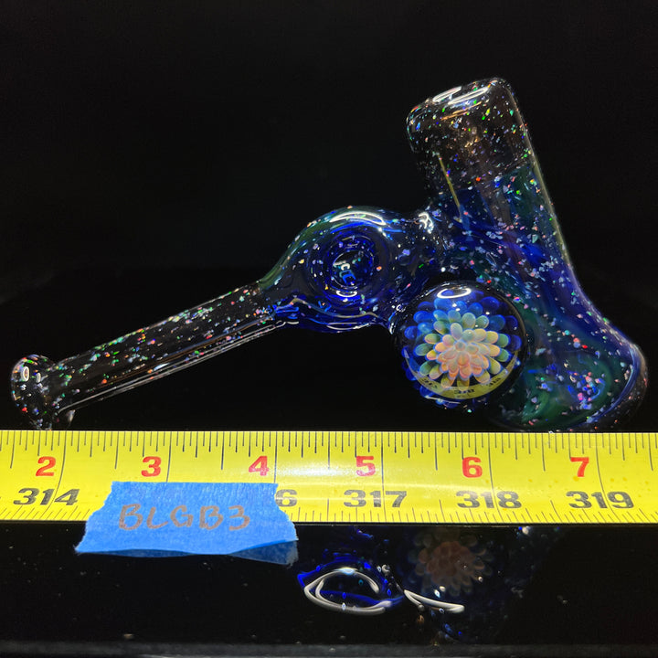 Triple Opal Spacetech Bubbler 3 Water Pipe Boro Lyon   