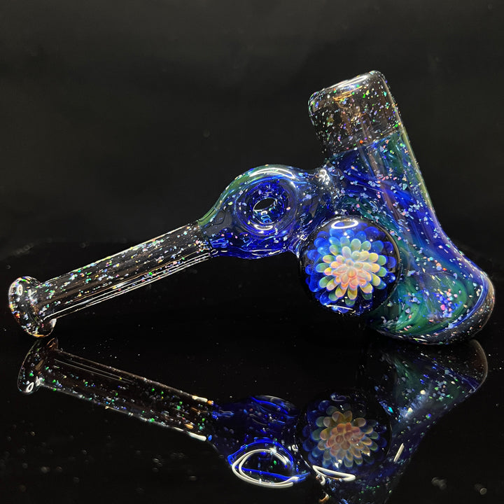 Triple Opal Spacetech Bubbler 3 Water Pipe Boro Lyon   