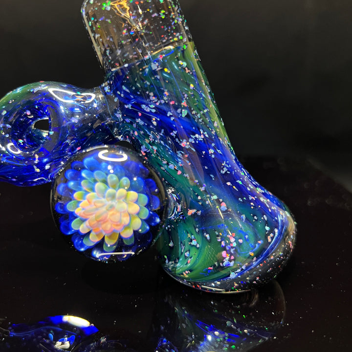 Triple Opal Spacetech Bubbler 3 Water Pipe Boro Lyon   