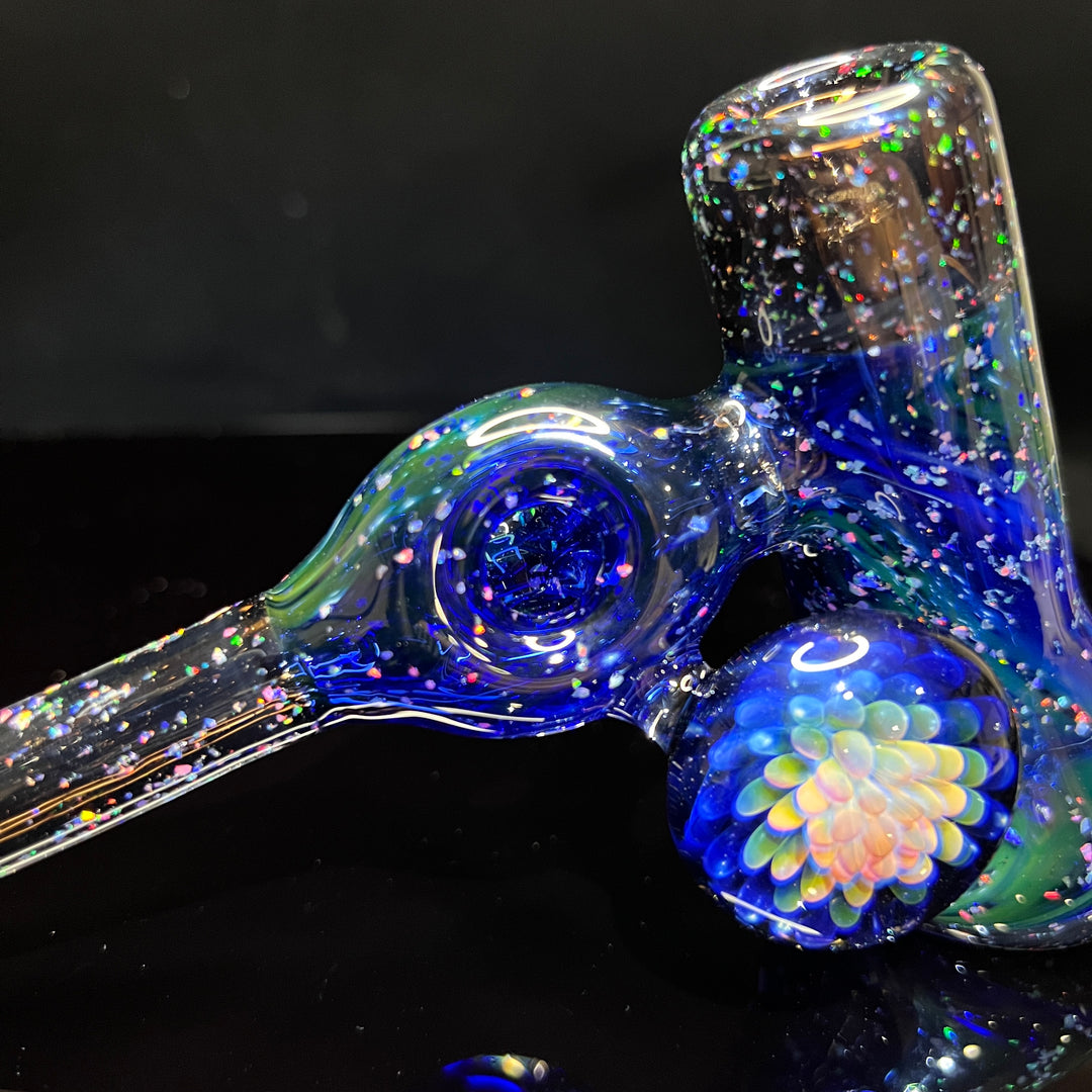 Triple Opal Spacetech Bubbler 3 Water Pipe Boro Lyon   