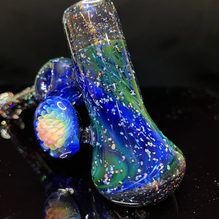 Triple Opal Spacetech Bubbler 3 Water Pipe Boro Lyon   