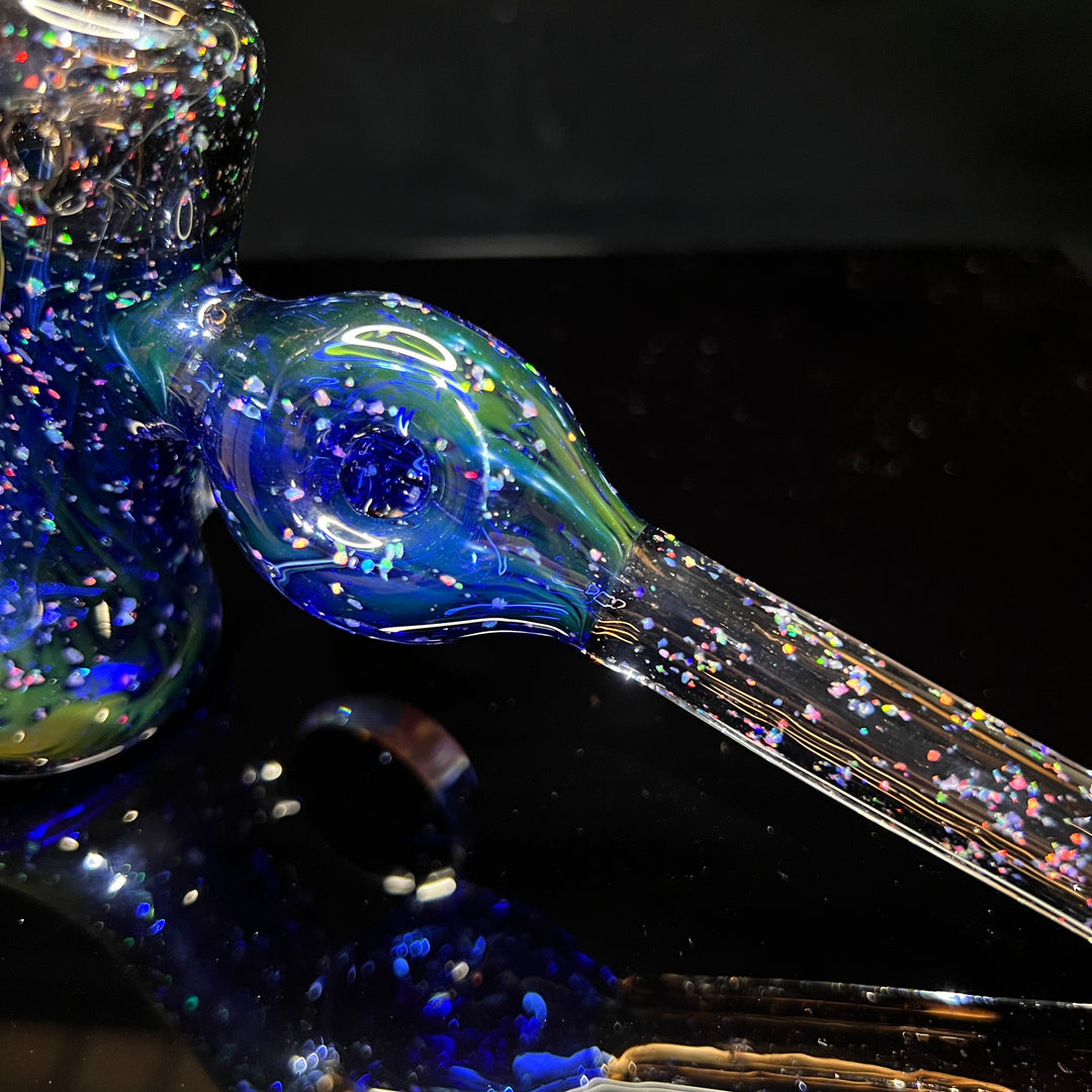 Triple Opal Spacetech Bubbler 3 Water Pipe Boro Lyon   