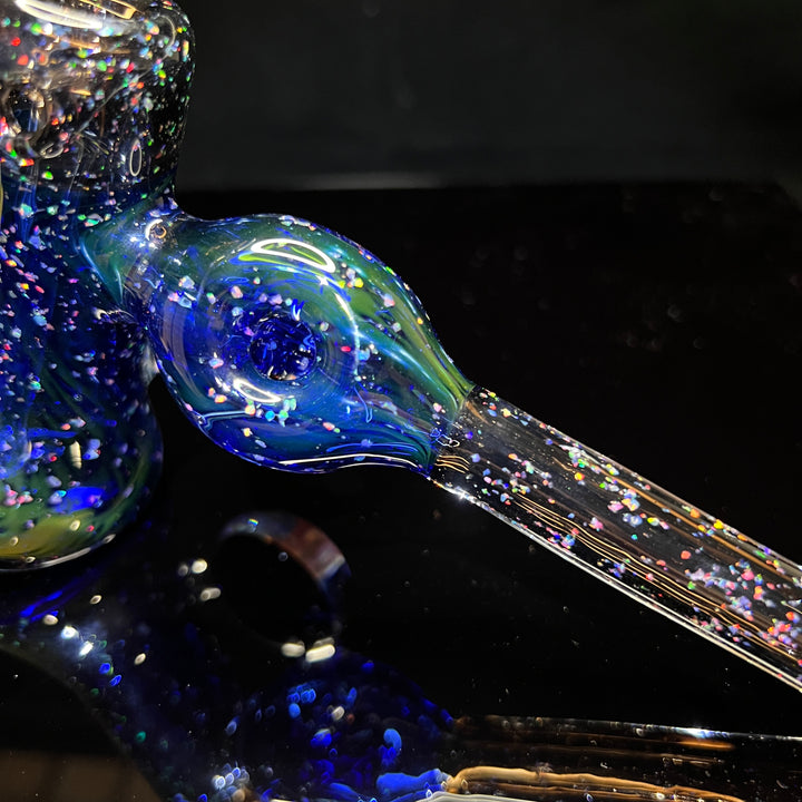 Triple Opal Spacetech Bubbler 3 Water Pipe Boro Lyon   