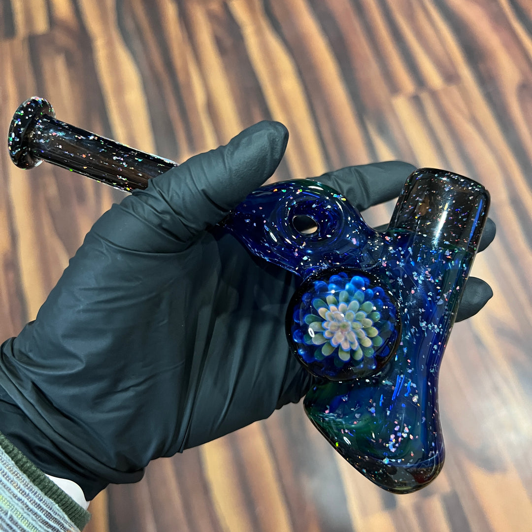 Triple Opal Spacetech Bubbler 3 Water Pipe Boro Lyon   