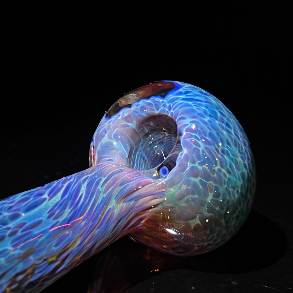 Purple Nebula Glass Pipe 7 Glass Pipe Tako Glass   
