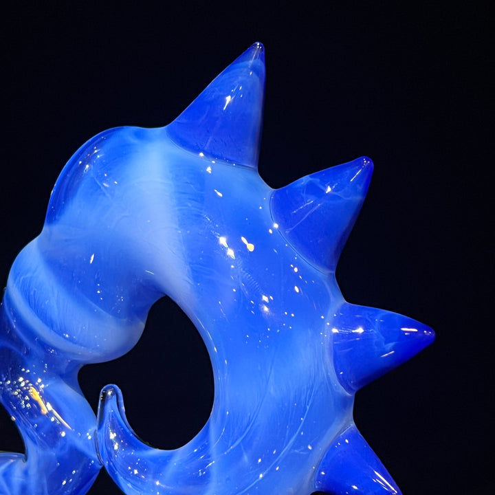 Dragon Spike Sherlock 4 Glass Pipe Sand to Hand   