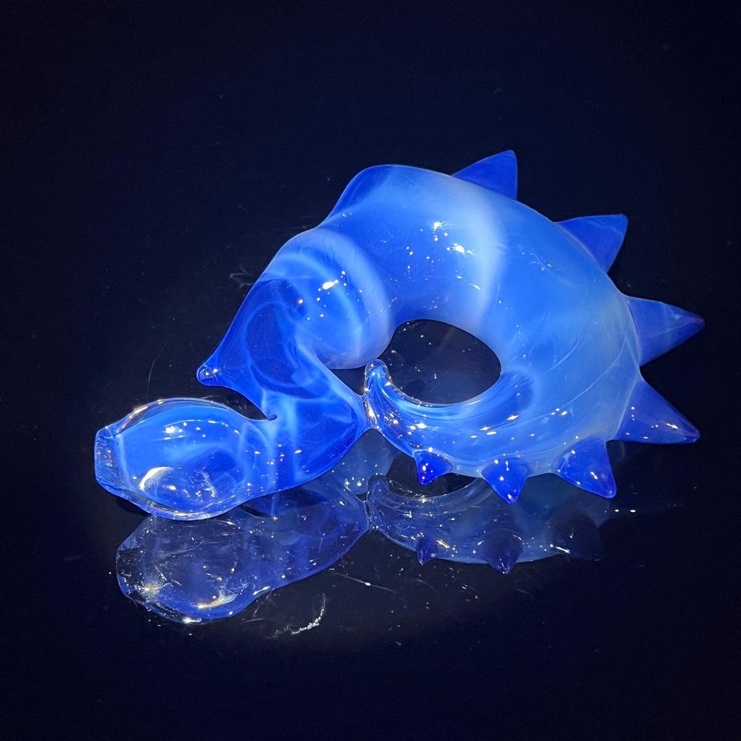 Dragon Spike Sherlock 4 Glass Pipe Sand to Hand   