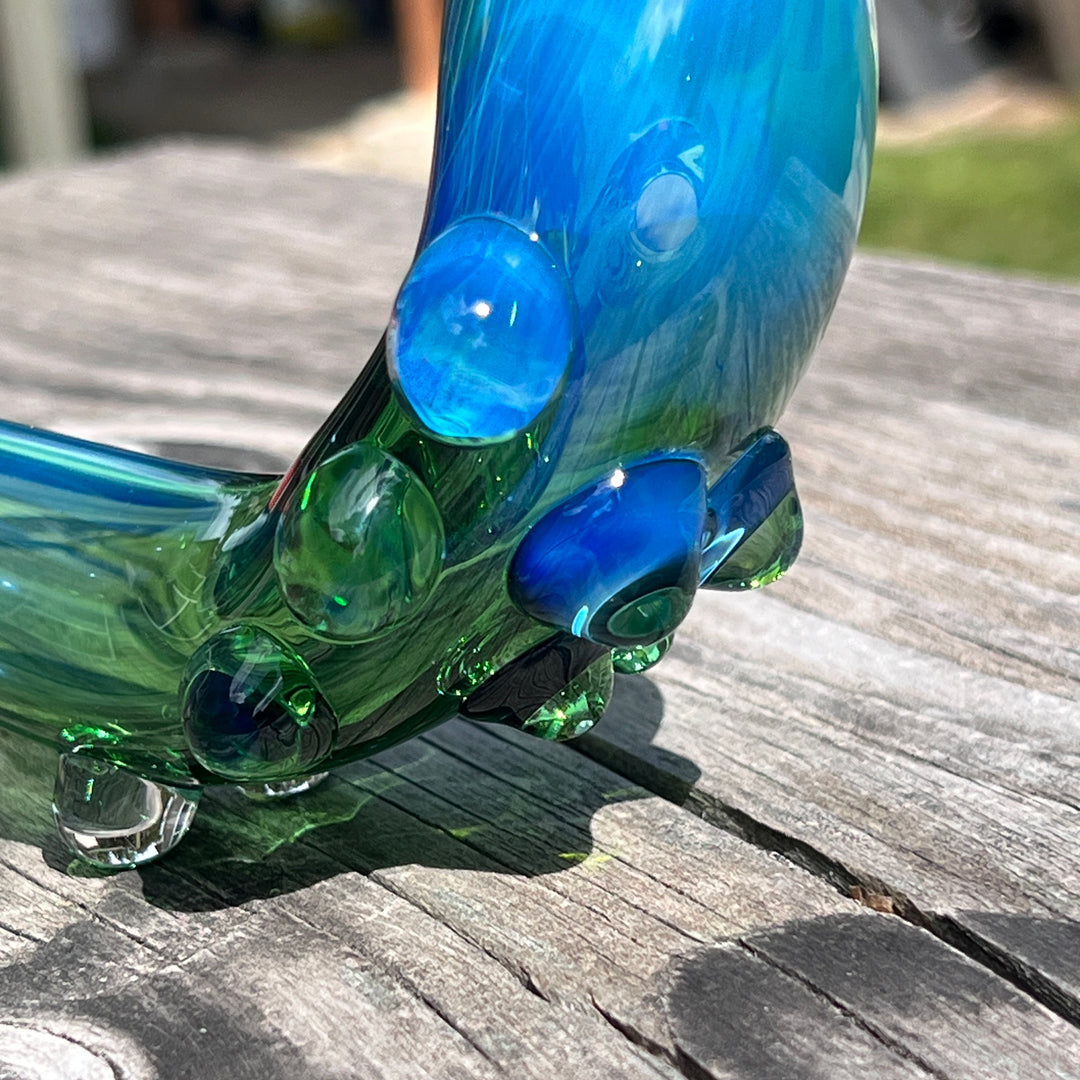 Elfin Leaf Gandalf 3 Glass Pipe Tako Glass   