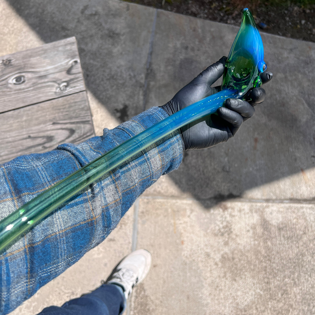 Elfin Leaf Gandalf 3 Glass Pipe Tako Glass   