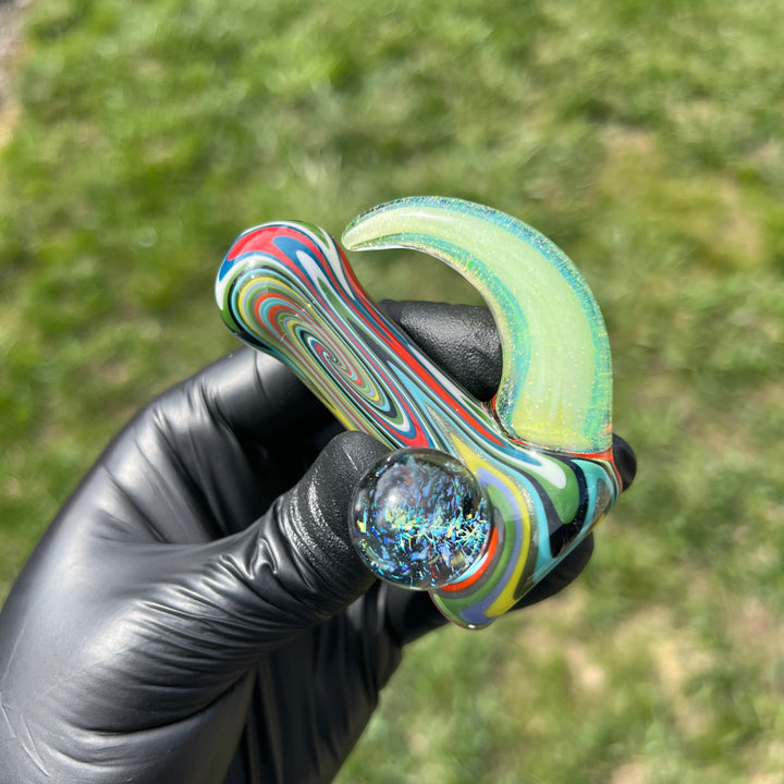 Chubby Knuckle Chillum 1 Glass Pipe Love Glass   