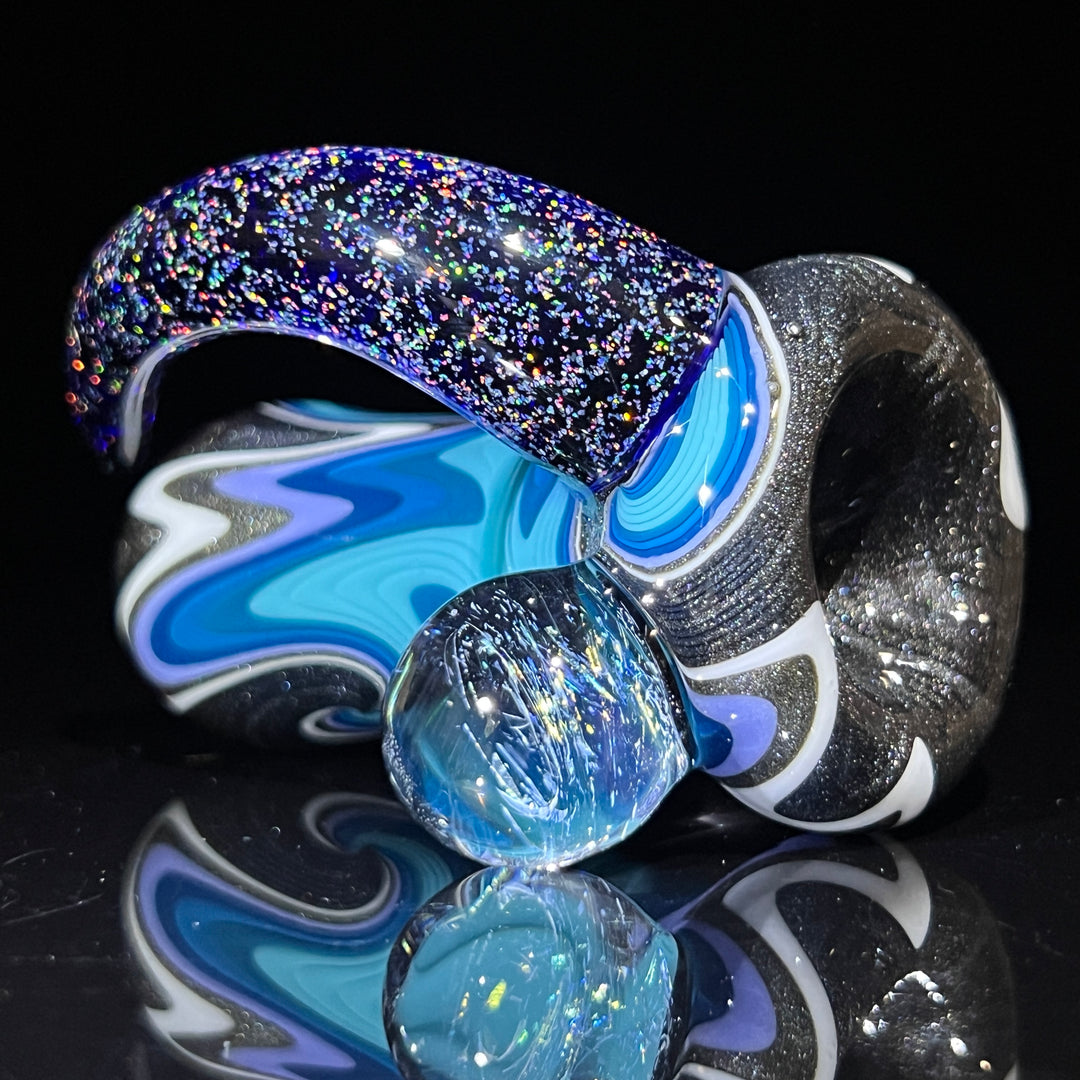 Chubby Knuckle Chillum 4 Glass Pipe Love Glass   