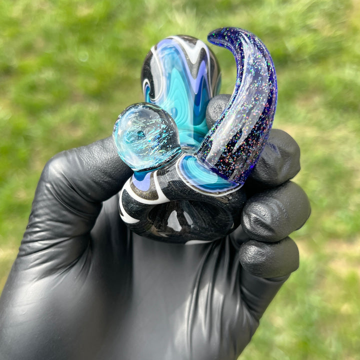 Chubby Knuckle Chillum 4 Glass Pipe Love Glass   