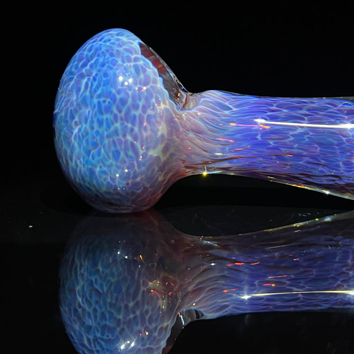 Left Handed Purple Nebula Glass Pipe 1 Glass Pipe Tako Glass   