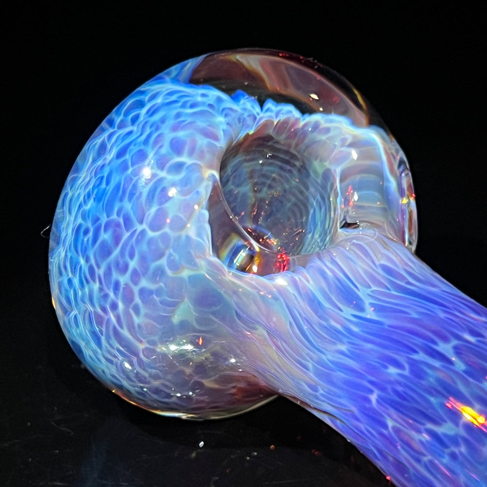 Left Handed Purple Nebula Glass Pipe 1 Glass Pipe Tako Glass   