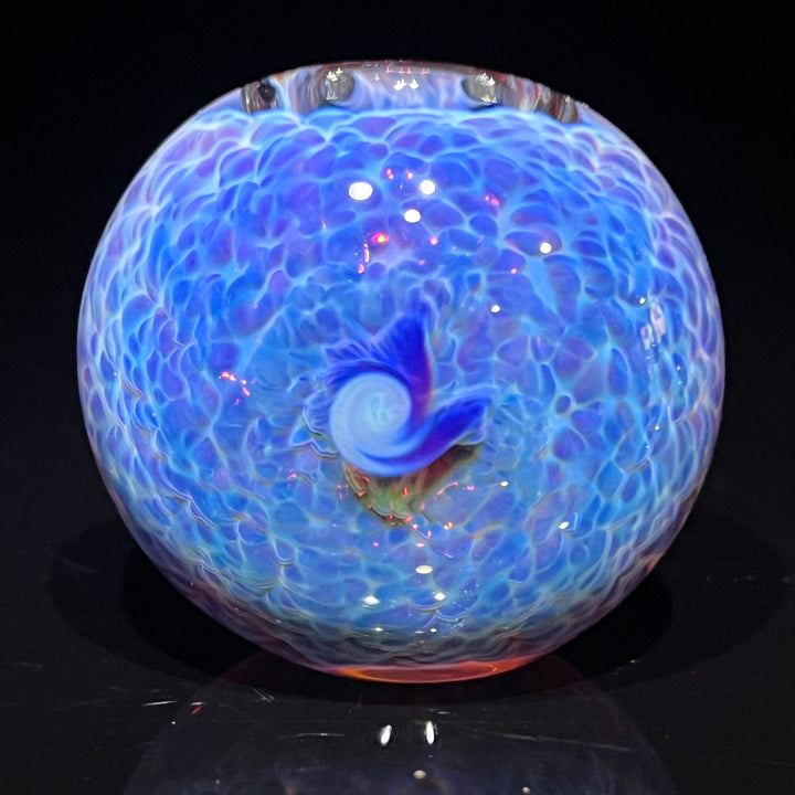 Left Handed Purple Nebula Glass Pipe 1 Glass Pipe Tako Glass   