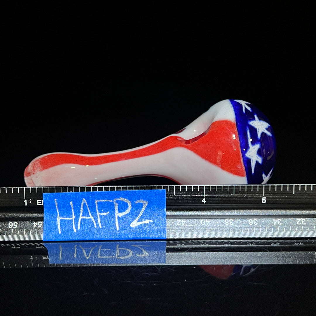 American Flag Pipe Glass Pipe Hoffman Glass   