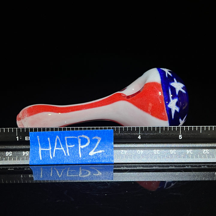 American Flag Pipe Glass Pipe Hoffman Glass   