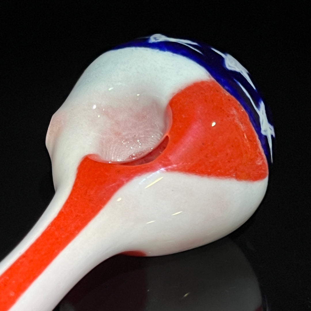 American Flag Pipe Glass Pipe Hoffman Glass   