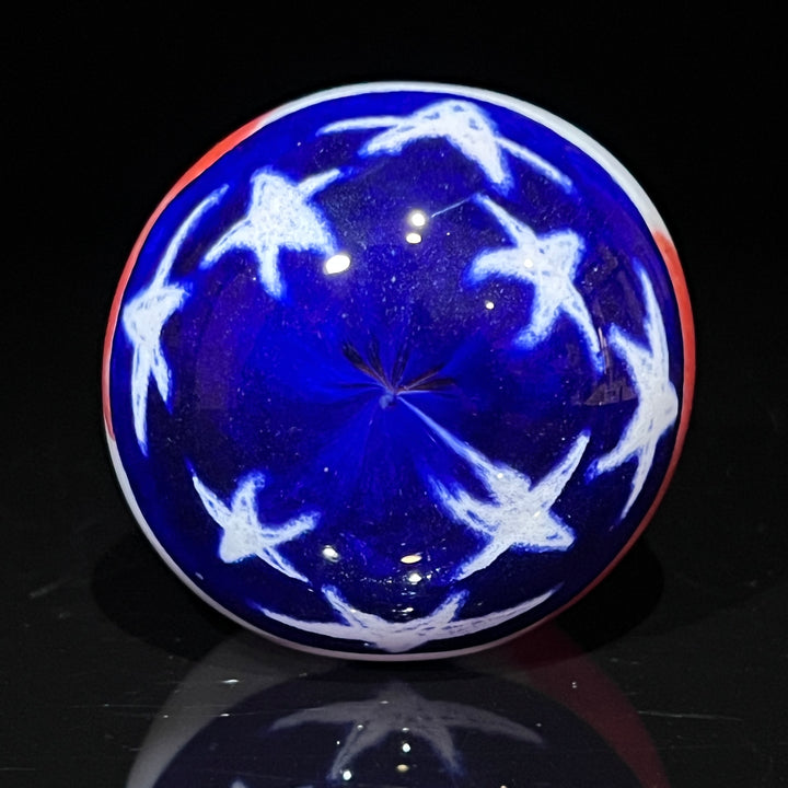 American Flag Pipe Glass Pipe Hoffman Glass   