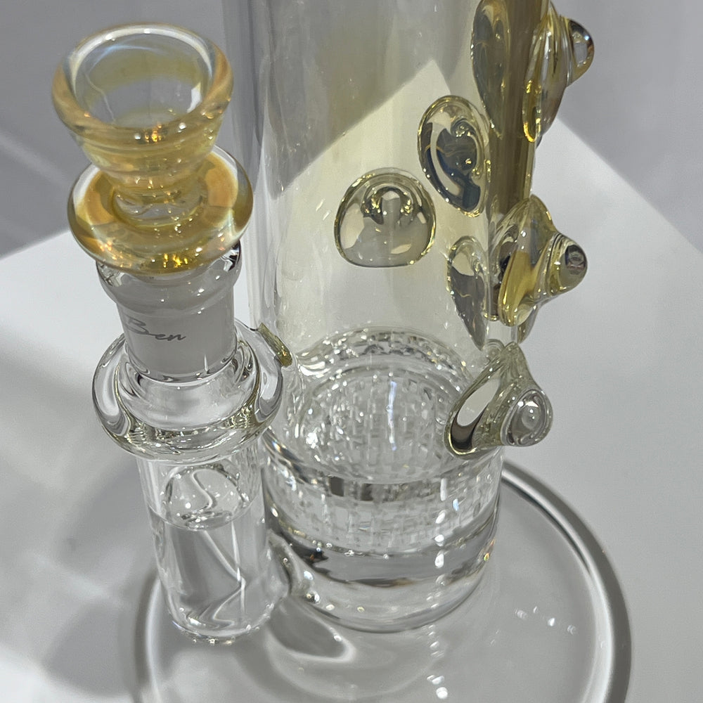 Tako 25" Disk Diffuser Fume Bong Glass Pipe Tako Glass   