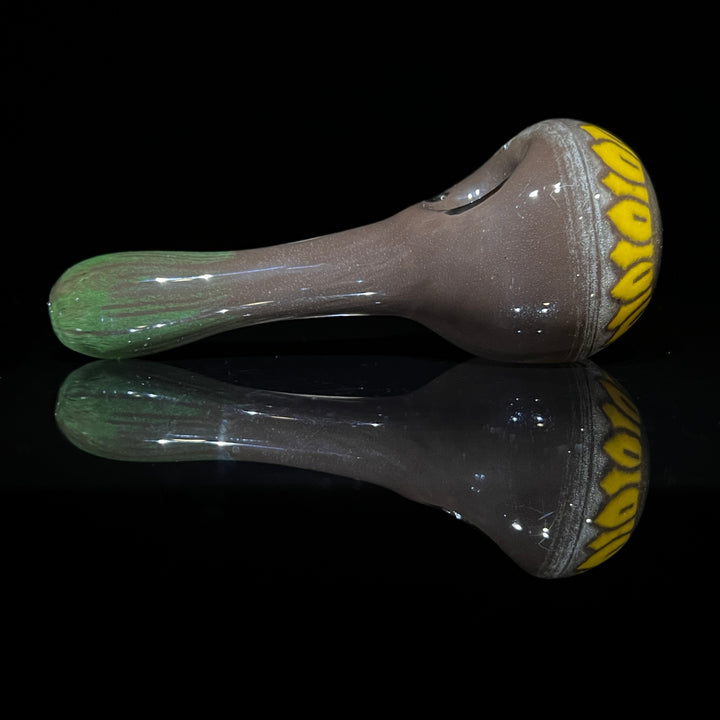 Sun Flower Pipe Glass Pipe Hoffman Glass   
