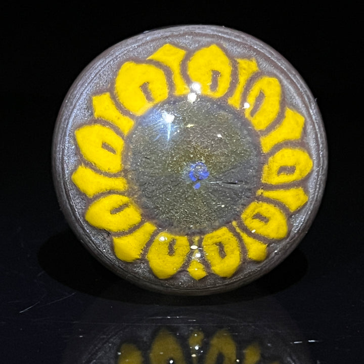 Sun Flower Pipe Glass Pipe Hoffman Glass   