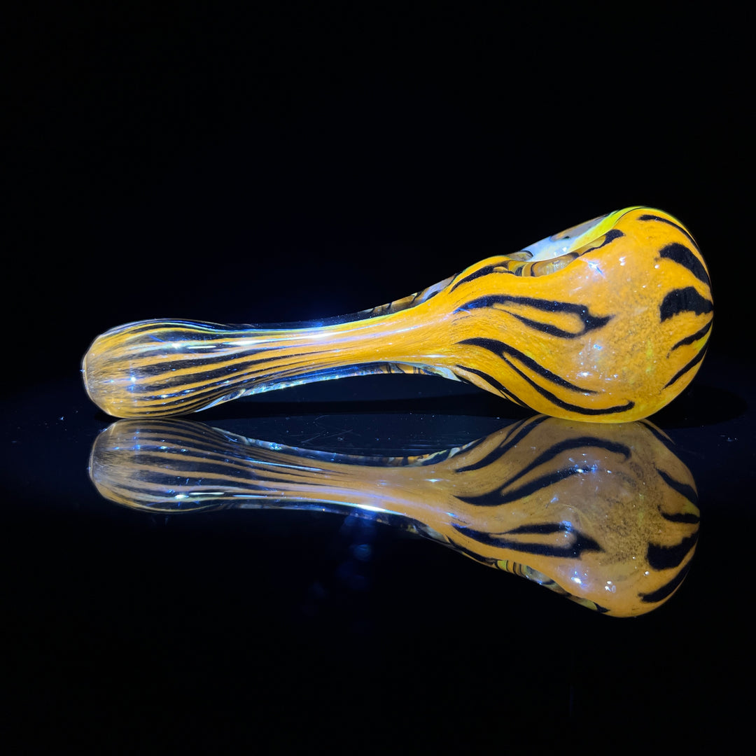 Tiger Pipe 1 Glass Pipe Hoffman Glass   