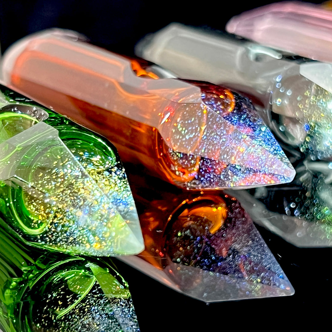 Crystal Glass Pipe Combo Glass Pipe Hillside Glass   