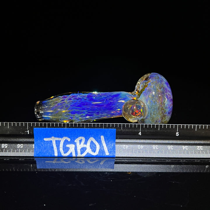 Purple Ghost Black Planet Opal Pipe 1 Glass Pipe Tako Glass   