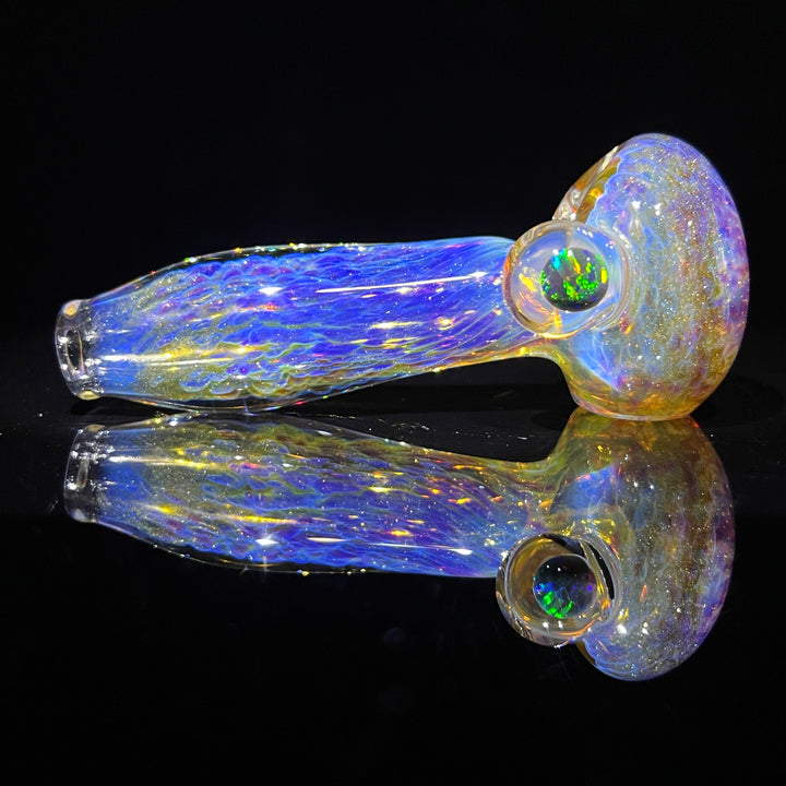 Purple Ghost Black Planet Opal Pipe 1 Glass Pipe Tako Glass   