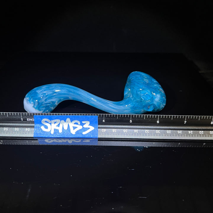 Shad Ryan Marble Sherlock 3 Glass Pipe Shad Ryan   