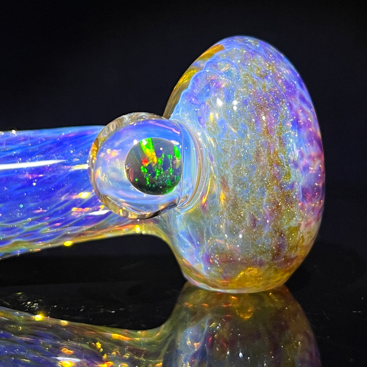 Purple Ghost Black Planet Opal Pipe 1 Glass Pipe Tako Glass   