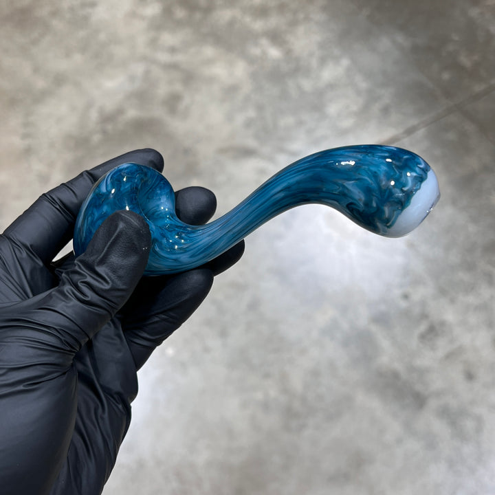 Shad Ryan Marble Sherlock 3 Glass Pipe Shad Ryan   