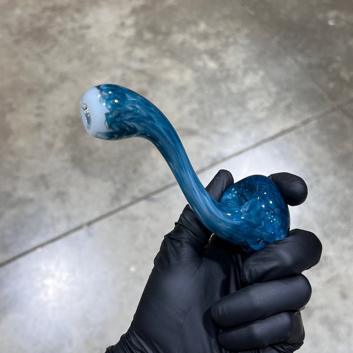 Shad Ryan Marble Sherlock 3 Glass Pipe Shad Ryan   