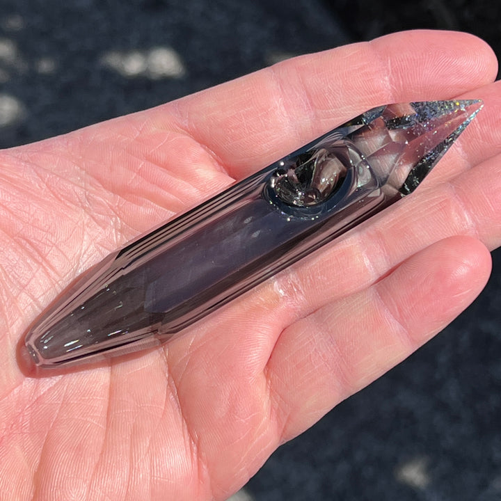 Dark Crystal Glass Pipe Glass Pipe TG   