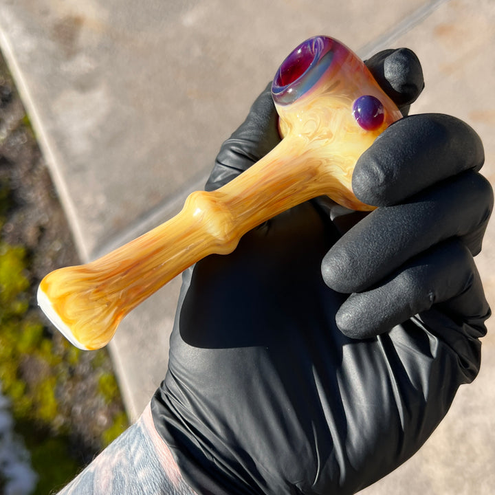 Shad Ryan Marble Hammer 6 Glass Pipe Shad Ryan   