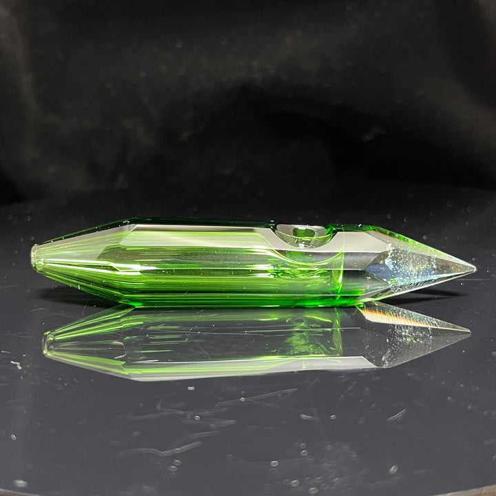 Emerald Crystal Glass Pipe Glass Pipe TG   