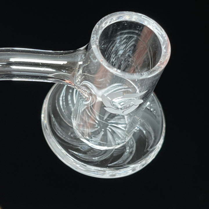 Quartz Hurricane Banger 14mm Accessory Hillside Glass   