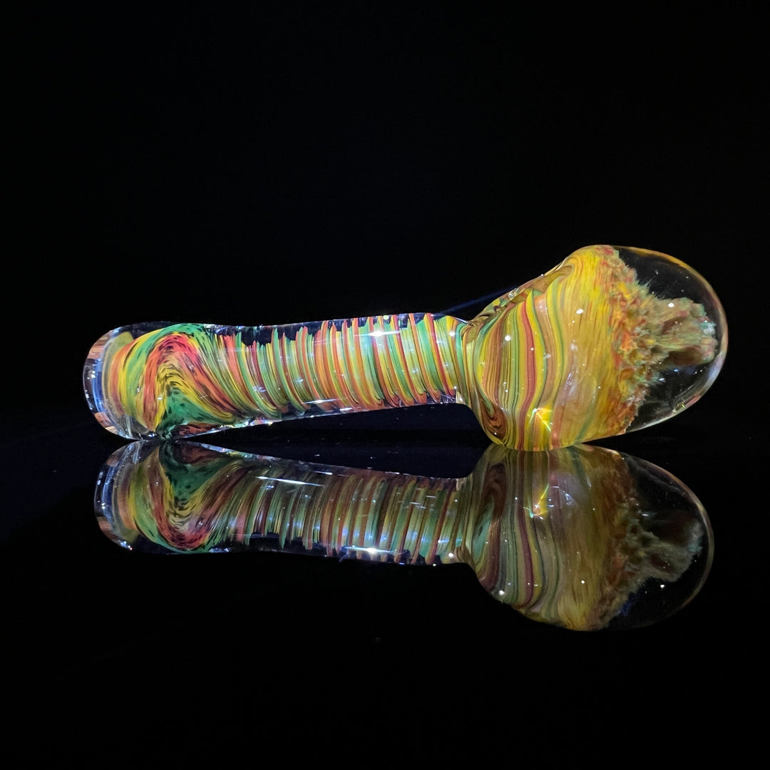 Rasta Twist Alien Brain Honeycomb 2 Glass Pipe Plug a Nug   